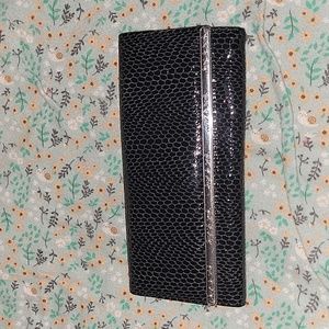 Brighton Black snakeskin Wallet